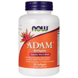 Multi Vitamins Minerals: NOW Adam Men's Multi 90 softgels