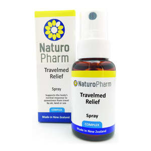 Travel Sickness: Naturopharm Travelmed Relief Spray 25ml