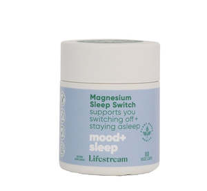 Sleep: Lifesteam Magnesium Sleep Switch 60 Vege Capsules