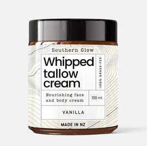 Mens Facial Skin Care: Whipped Tallow Cream Vanilla 100ml