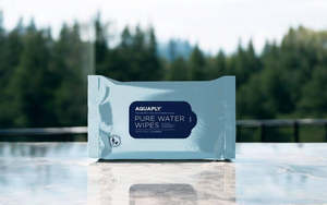 Body Bath Care: Aquaply Pure Water Wipes 40's
