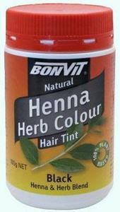 Bonvit Henna Powder - Black 100g
