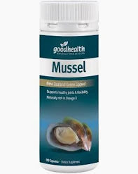 On Sale: Good Health Mussel NZ Green Lipped Mussel 200s