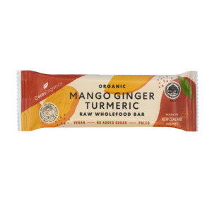 Food Bars: Ceres Bio Raw Bar Mango Ginger Turmeric 50g