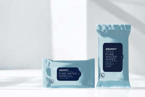 Tampons Pads: Aquaply Puryfying Wipes Unscented 10's