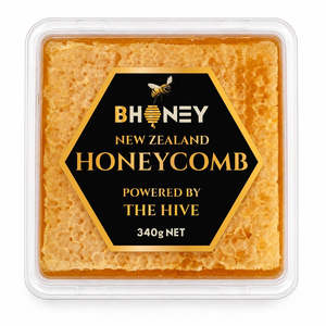 Food Bars: BHONEY Raw NZ Honeycomb 340g
