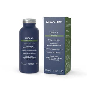 Natroceutics Omega 3 Fortified w/Lutein+Zeanthin 60's