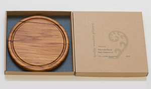 Round board - approx 180mm - Naturally Wood