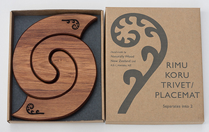 Placemat/Trivet – Koru - Naturally Wood