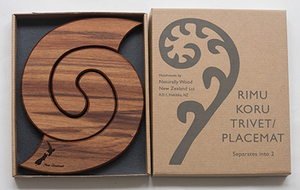 Products: Placemat/Trivet - NZ - Naturally Wood
