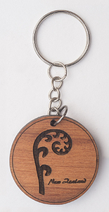 Key Ring – Koru - Naturally Wood
