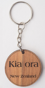 Key Ring – Kia Ora - Naturally Wood