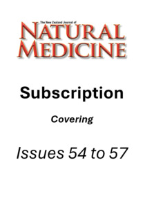 Products: Subscription - starting Issue 54 - Natural Medicine
