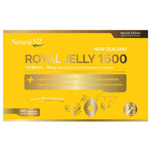 Products: Natural NZ Royal Jelly 1,500mg (10HDA 6%-30mg)180caps - NaturalNZ