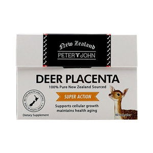 Peter & John Deer Placenta 60Caps - NaturalNZ