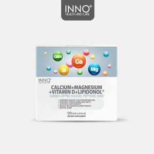 INNO Health Calcium Magnesium Vitamin D Lipidonol 120 Vege Capsules