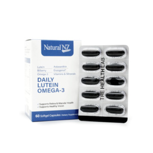 Products: Natural NZ Daily Lutein Omega3