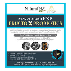 Natural NZ Fructo X Probiotics 40B 60 Vege Caps - NaturalNZ
