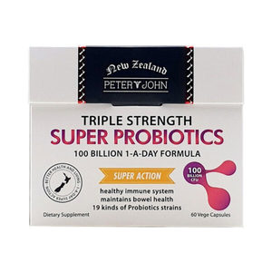 Products: Peter & John Super Probiotics 100billion 60Caps - NaturalNZ