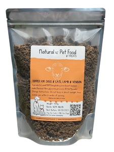 Products: Lamb & Venison Topper for Cats and Dogs