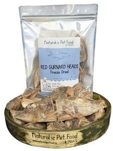 Products: Red Gurnard Heads – Freeze Dried