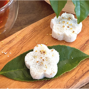 Products: Steamed Rice Cake with Osmanthus(Vegan & Gluten Free)