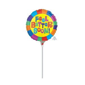 9” Rnd Feel Better Soon - Multi