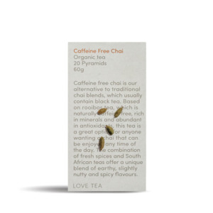 Caffeine Free Chai - Pyramid Bags x20
