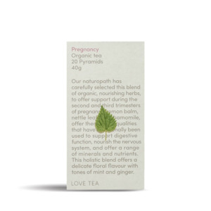 Love Tea: Pregnancy - Pyramid Bags x20