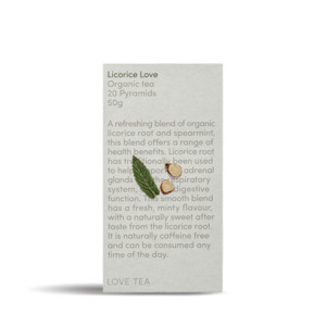 Love Tea: Licorice Love - Pyramid Bags x20
