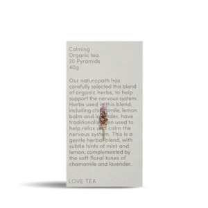 Love Tea: Calming