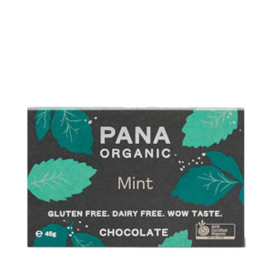 Pana Organic: Mint Chocolate Bar 45g