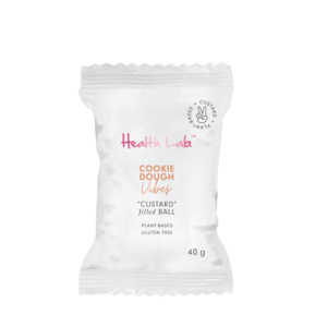 Cookie Dough Custard Filled Ball