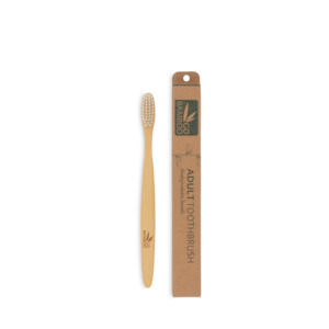 Plant Based Milks: Adult Bamboo Toothbrush