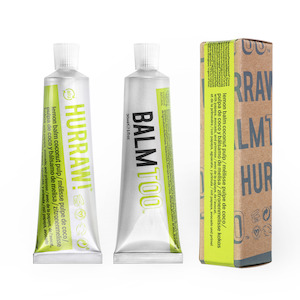 Hurraw 1: BalmToo Lemon Balm + Coconut Pulp