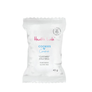 Broths Stocks: Cookies + Creme Custard Filled Ball