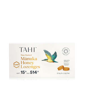 Plant Based Protein Powder: Tahi Mānuka Honey Lozenges UMF 15+/ MGO 514+ 8 Tablets
