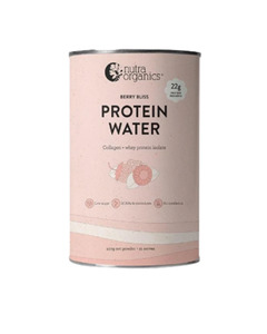 Nutra Organics: Nutra Protein Water Berry Bliss 450g