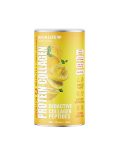 Luvin Life: Luvin Life Collagen Peptides Zesty Lemon 400g