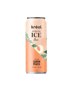 Kreol Sparkling: CLEARANCE Kreol Ice Tea Peach 12x330ml