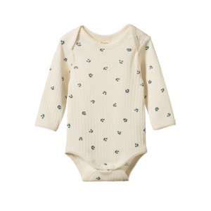 Onesies: Pointelle Long Sleeve Bodysuit