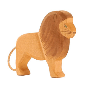 Gifts Under 50: Wooden Male Lion