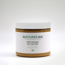 Cbd Edibles: CBD Peanut Butter - Honey Sea Salt