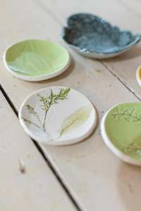 Nature Play Clay School Holiday Workshops: Nature Play + Clay Workshop: Paper Flowers + Leaf Bowls