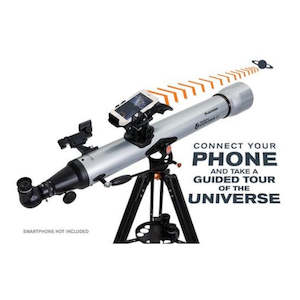 Optics/Telescopes: Telescope, 70mm, 2.7in, Refractor, Starsense, Celestron