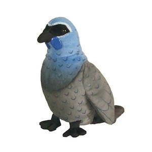 Science/Biology/Birds: NZ Bird Kokako 15cm w/Sound