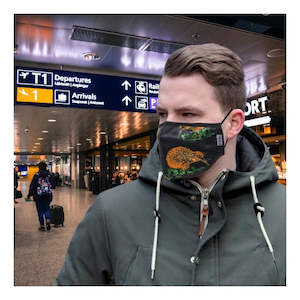 Science Biology Human Biology: Premium Face Mask Set: NZ Kiwi, Adult