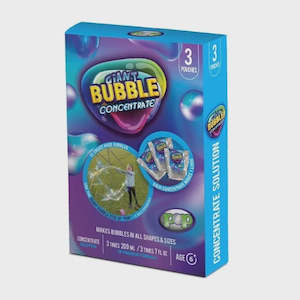 Bubble Solution Concentrate pack x 3