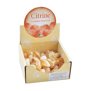 Science Earth Science: Citrine Tumbled