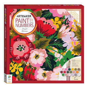 Art Maker Paint by Numbers Canvas Spring Blooms